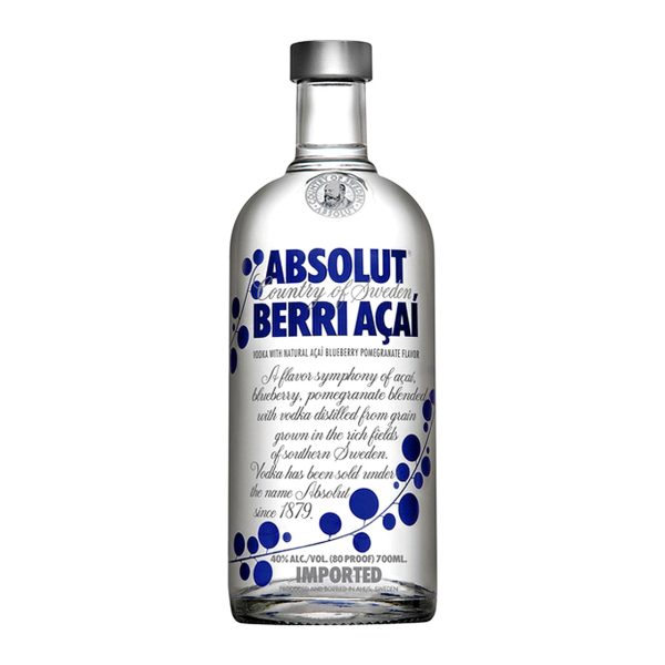 Absolut Berri Acai 750mlBottle