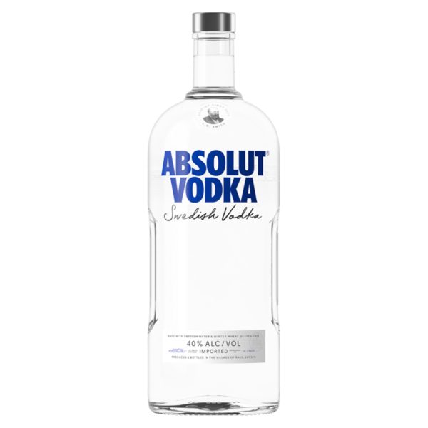 ABSOLUT VODKA SWEDEN 1.75LI